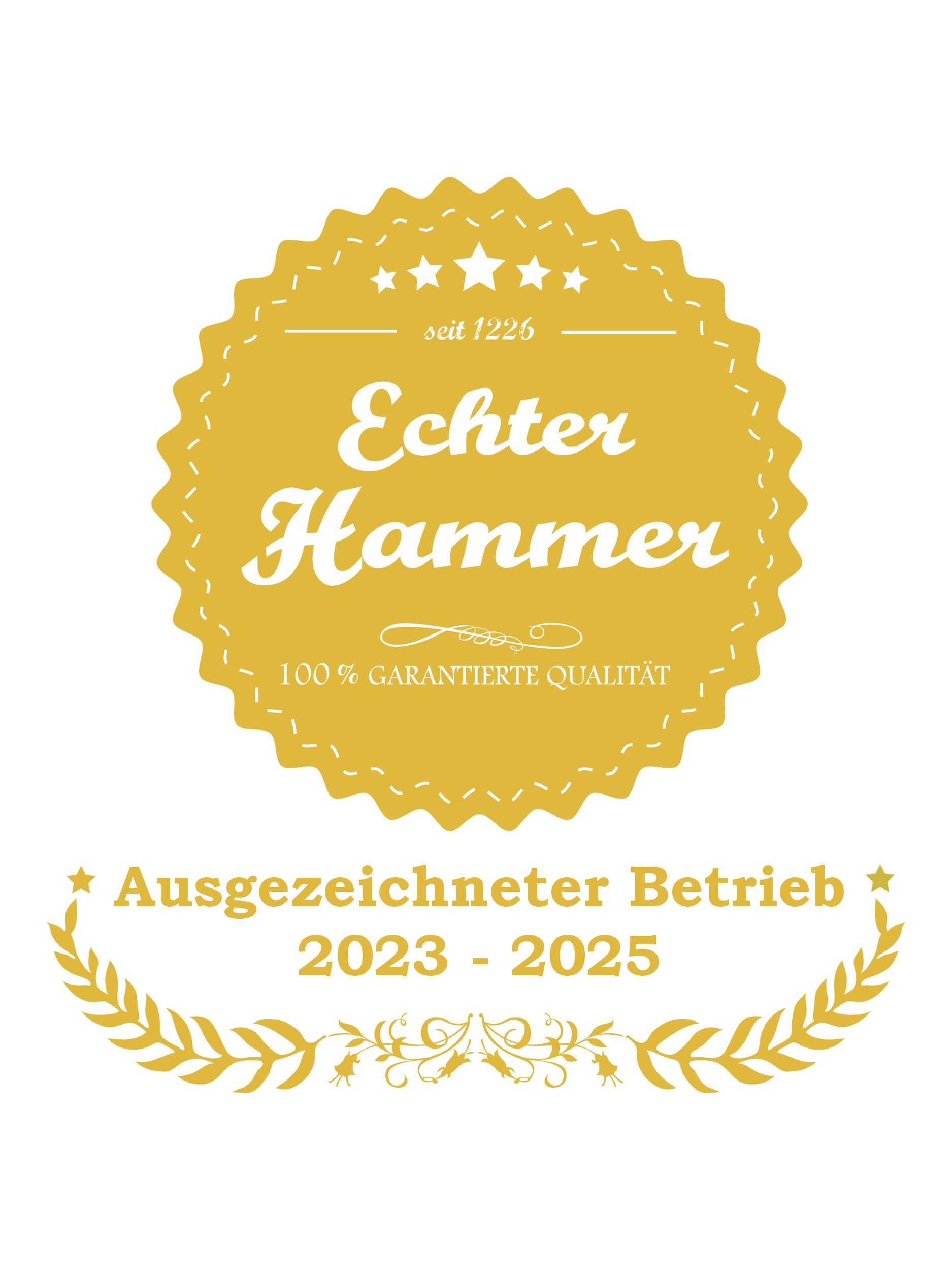 Echter Hammer Auszeichnung